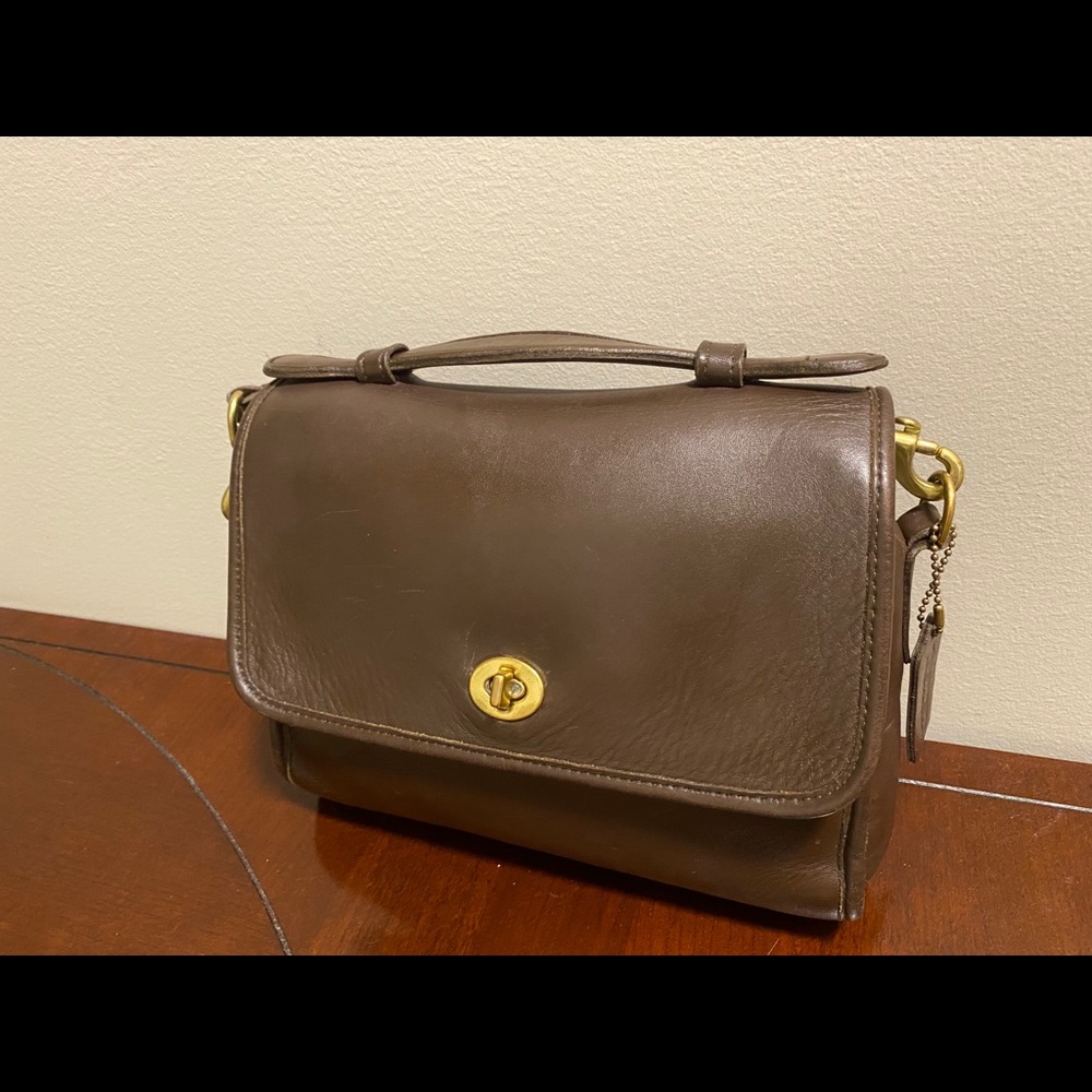SOLD! Coach Vintage Carly Handbag in Brown